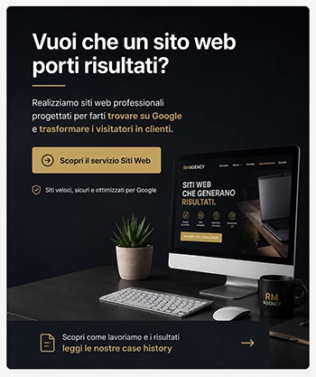 Vuoi che un sito web porti risultati