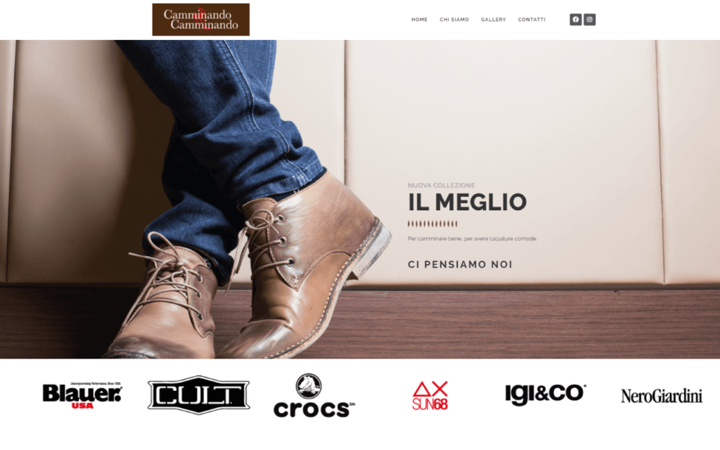 Sito web realizzato dalla web agency RM Agency