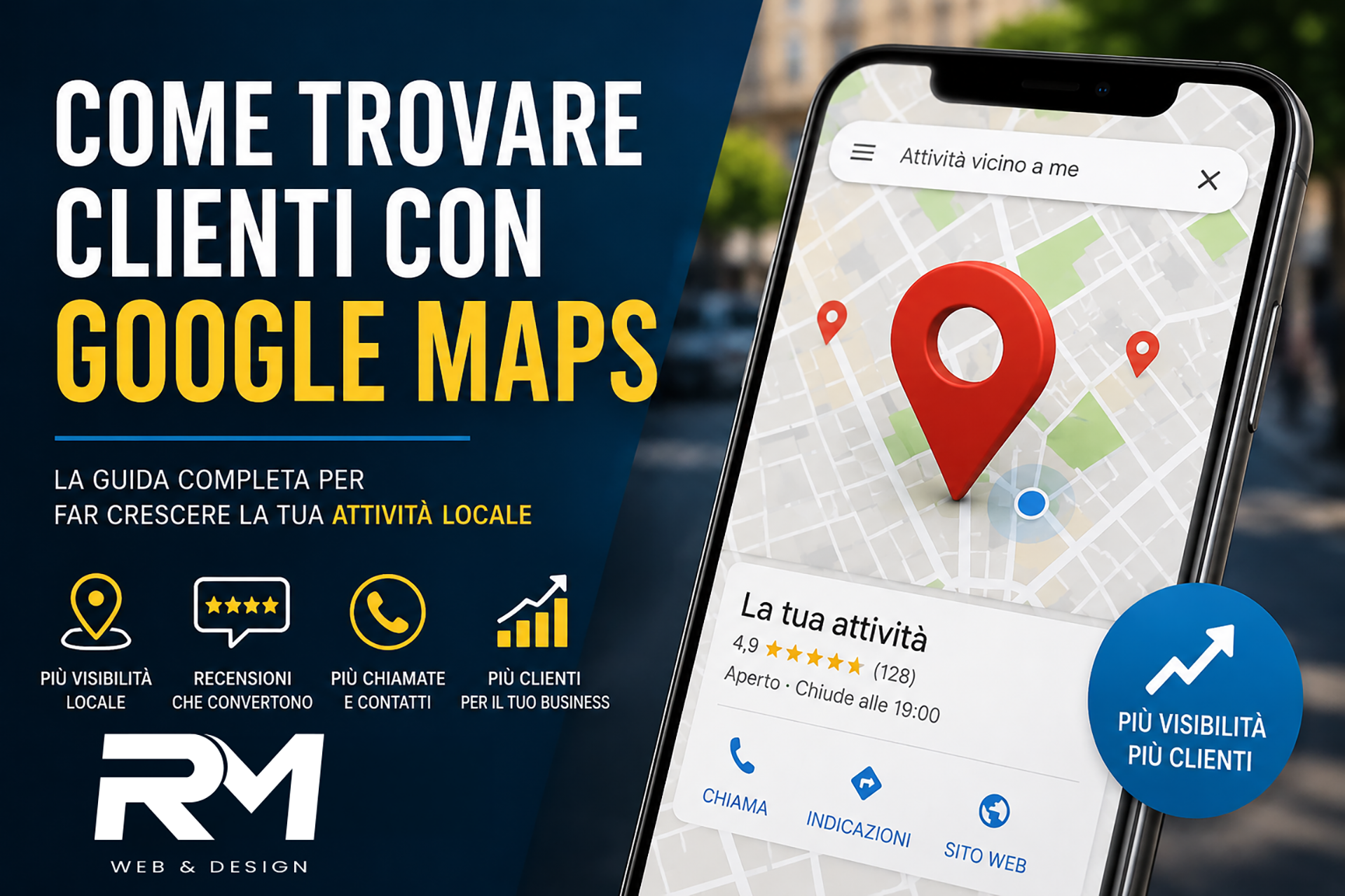come trovare clienti su google maps