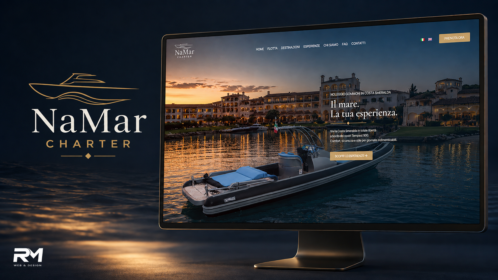 NaMar Charter sito web